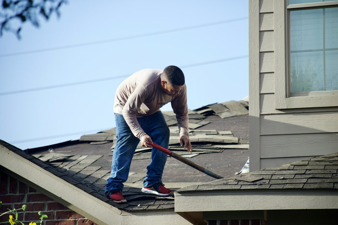 Roof deck preparation during a residential roof replacement
